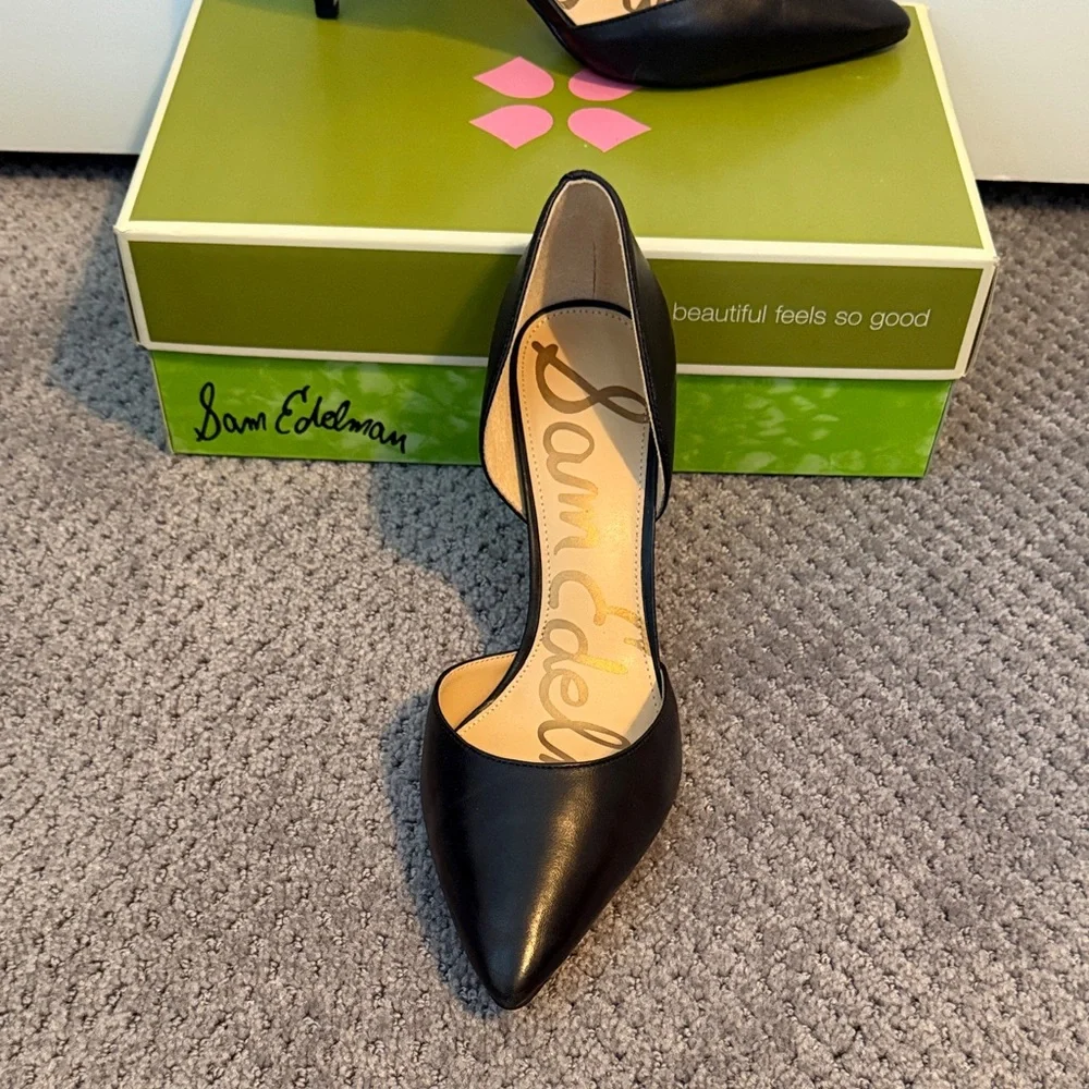 Sam Edelman Black Women's Heels - Picture 2 of 5